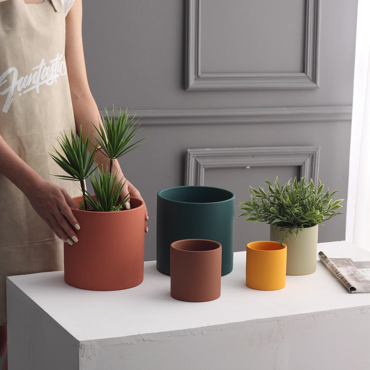 Ceramic Pots for Plants | Colorful Ceramic Pots | Globaldealdirect