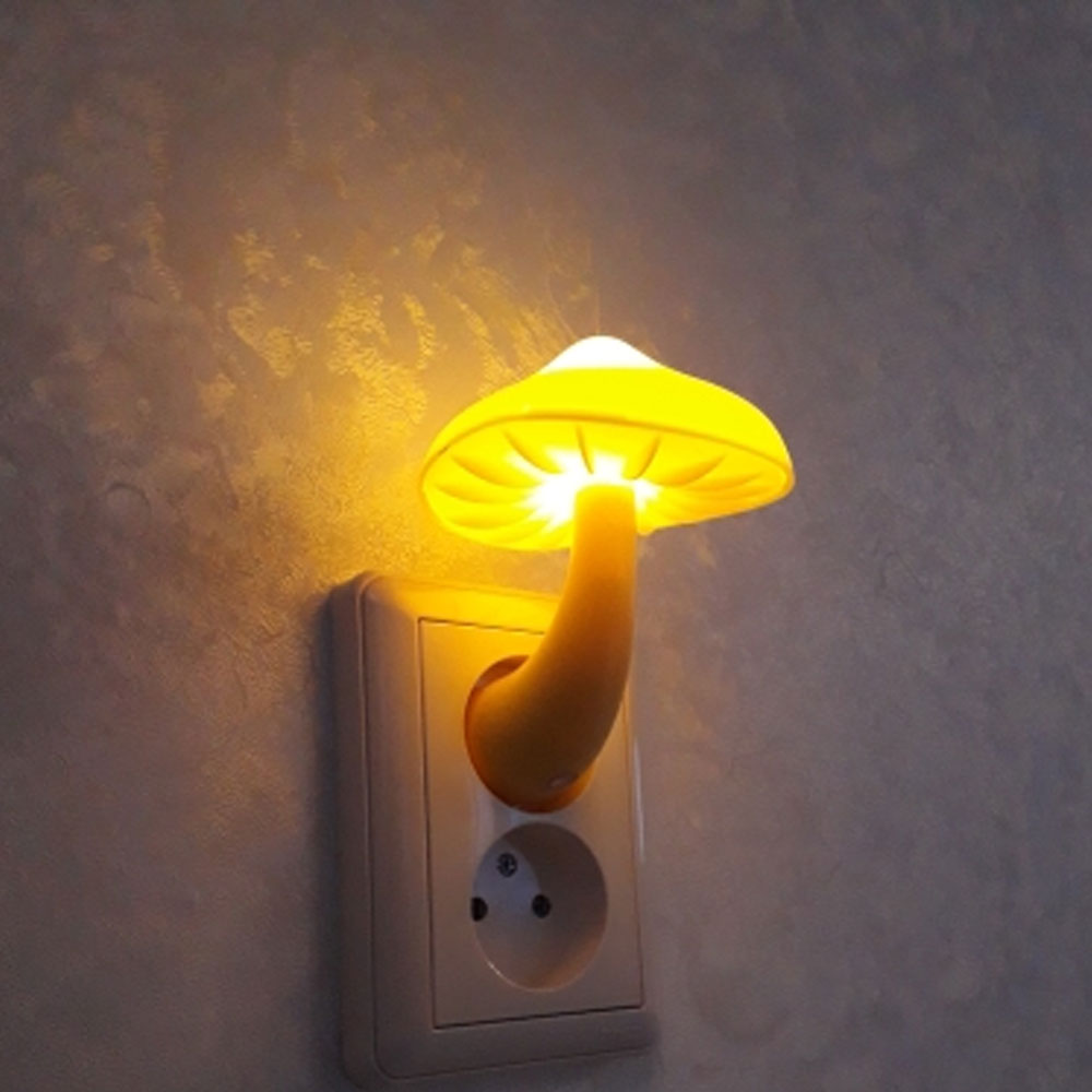 Mushroom Night Light | Mushroom Socket Lamp | Globaldealdirect