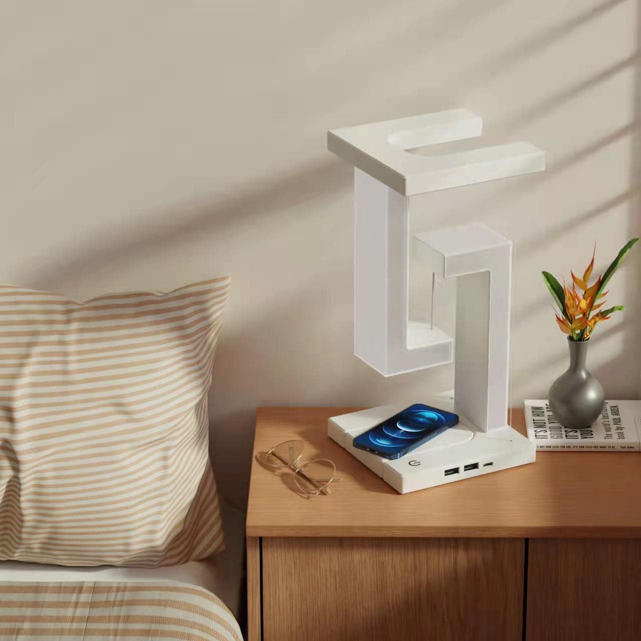 Wireless Charging Lamp | Smartphone Charging Lamps | Globaldealdirect