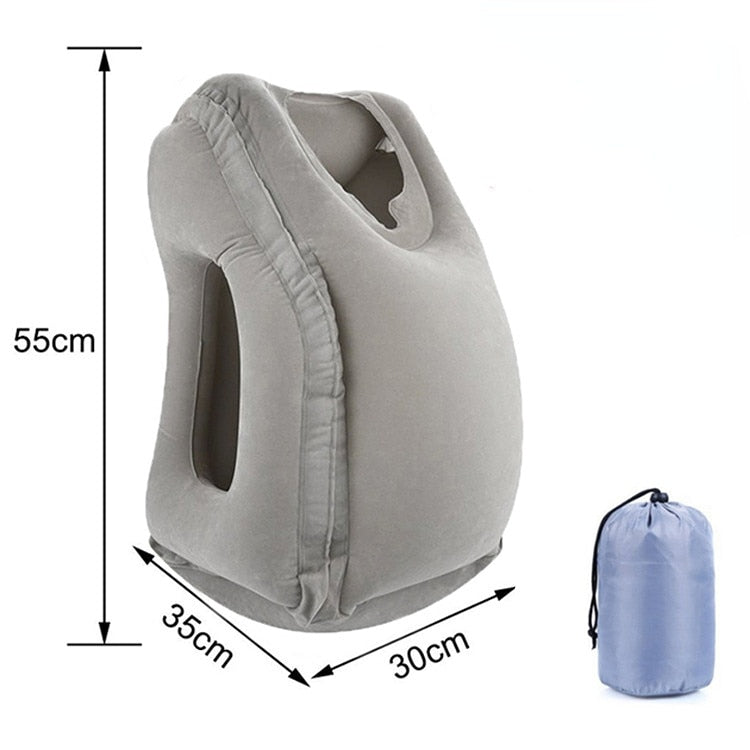 Inflatable Travel Pillow | Adjustable Travel Pillow | Globaldealdirect