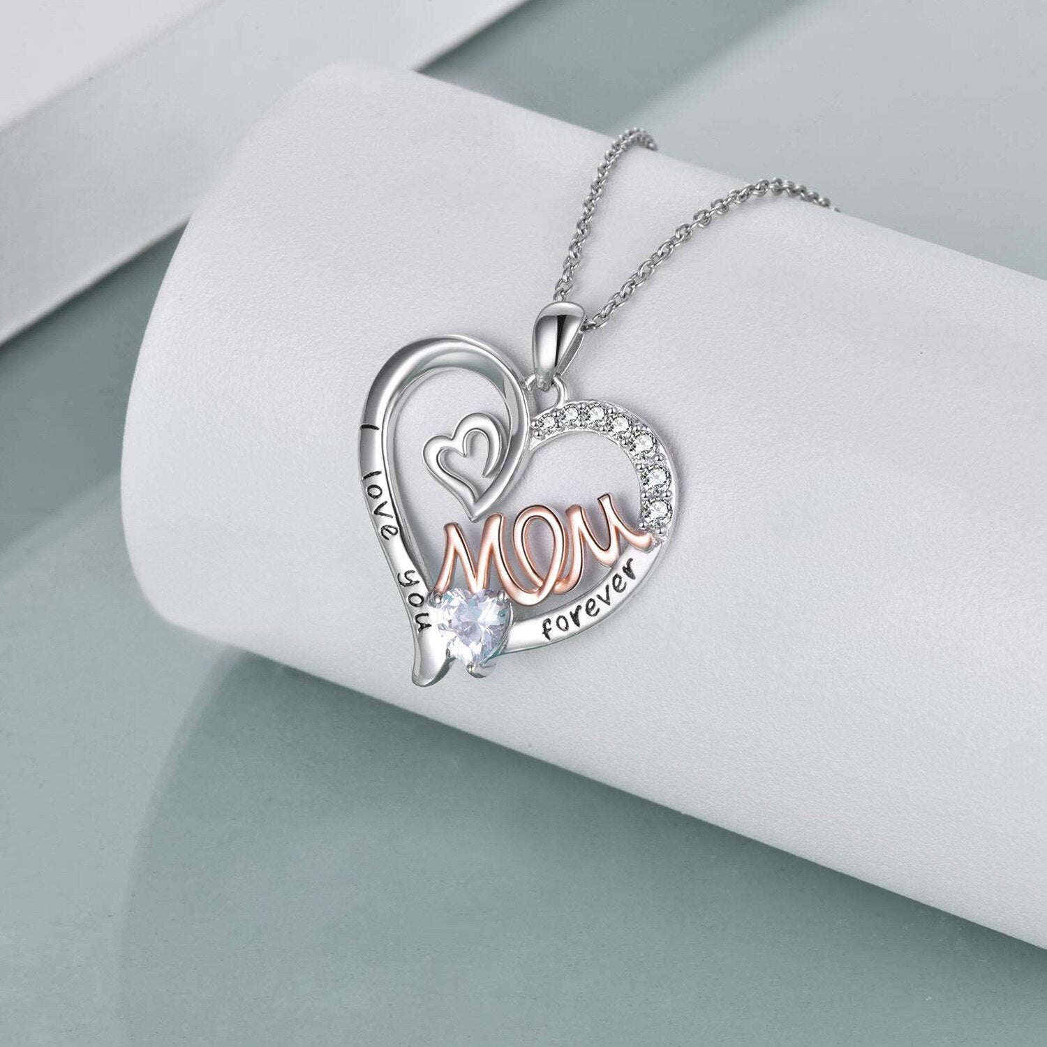 I Love You Mom Necklace | Mothers Love Necklace | Globaldealdirect
