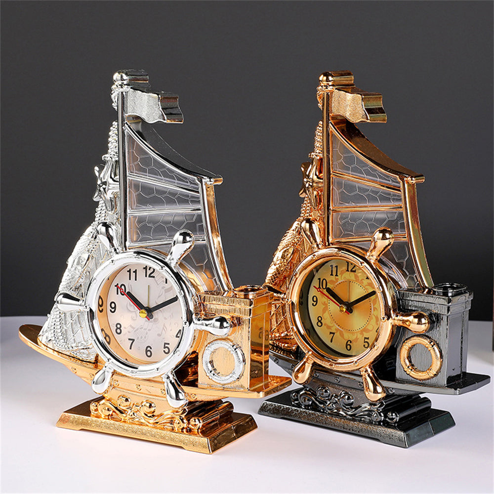 Ship Shaped Table Clocks | Modern Table Clocks | Globaldealdirect