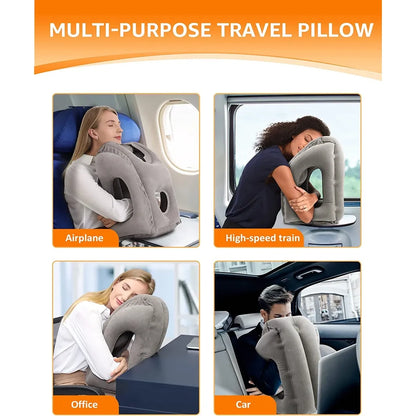 Inflatable Travel Pillow | Adjustable Travel Pillow | Globaldealdirect