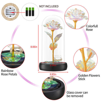 LED Galaxy Rose | Galaxy Flower Gift | Globaldealdirect