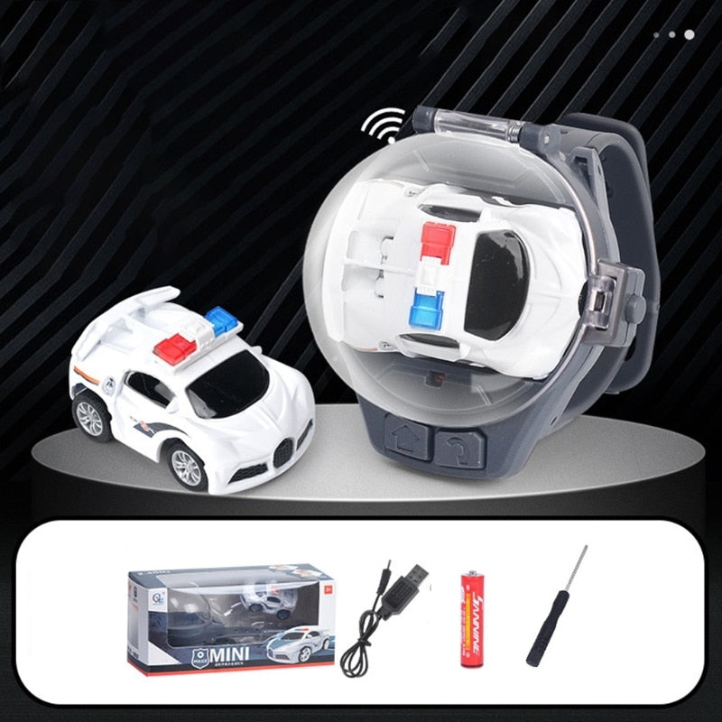 Mini Remote-Control Car Watch