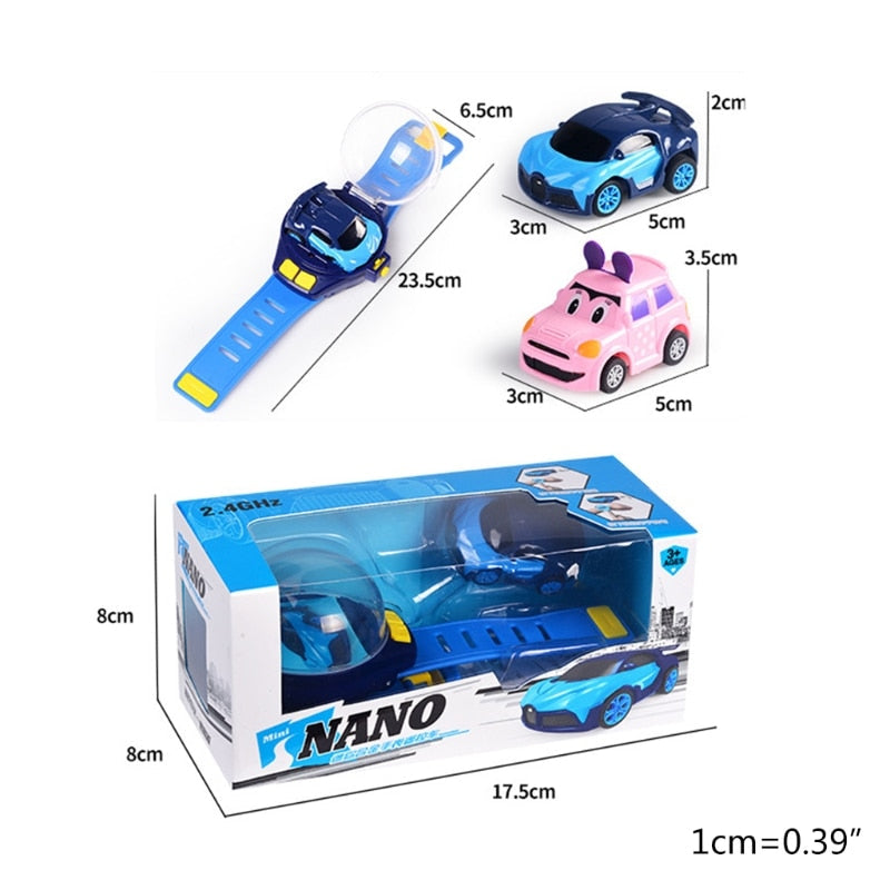 Mini Car Watch Toy | Remote Control Car Watch Toy | Globaldealdirect
