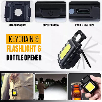 Mini Keychain Flashlight | LED Keychain Flashlight | Globaldealdirect