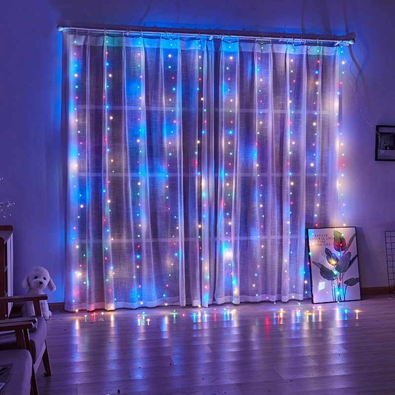 Curtain Fairy Lights | Christmas LED Lights | Globaldealdirect