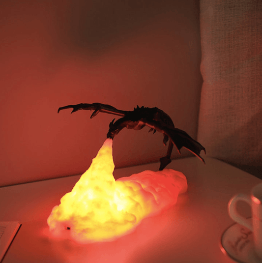 Fire Breathing Dragon Light | Dragon Night Light | Globaldealdirect