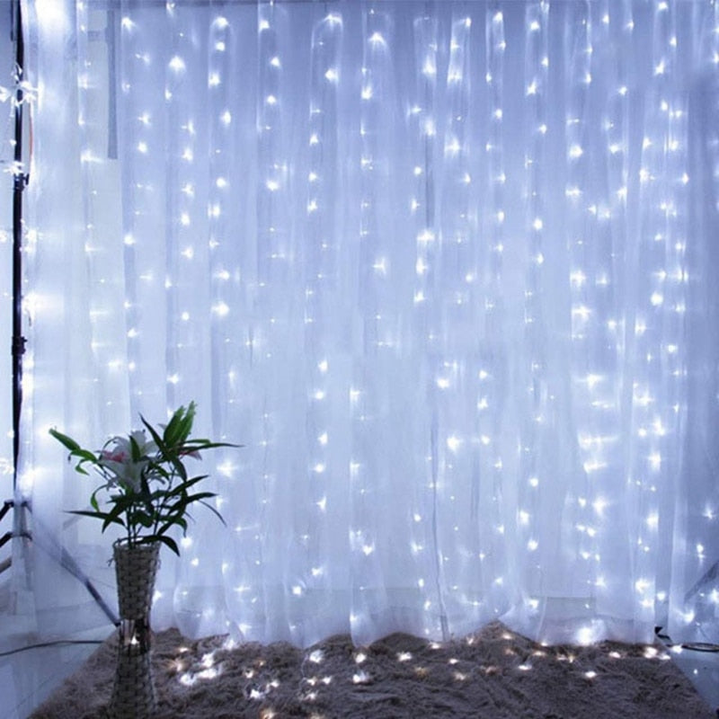 Curtain Fairy Lights | Christmas LED Lights | Globaldealdirect