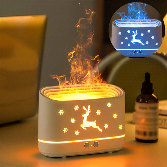 Flame Diffuser Humidifier | Atmosphere Lamp | Globaldealdirect